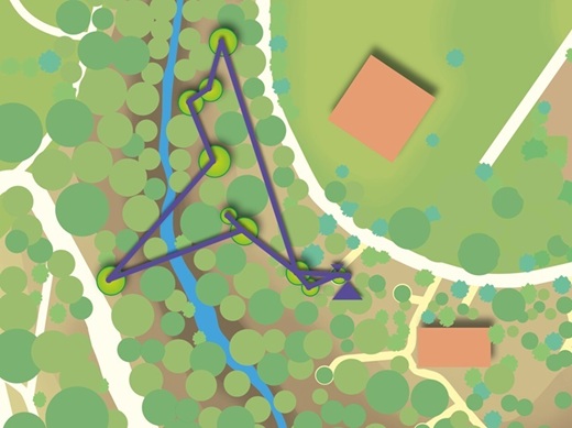 skypark Parcours Blau, Aussicht, Schwieigkeitsgrad 3 (6 ist der höchste Schwierigkeitsgrad)
